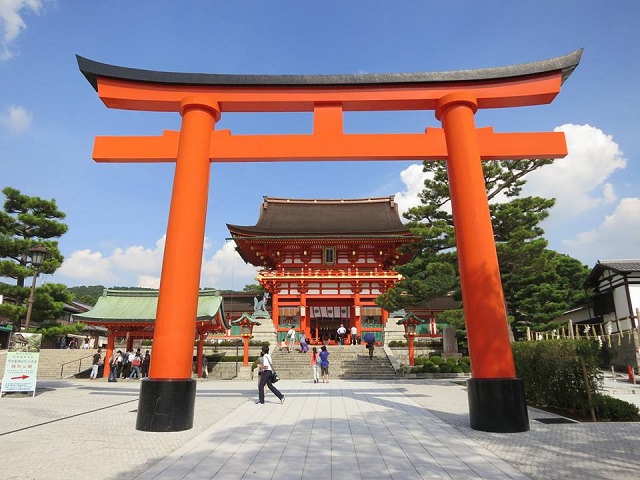 Fushimi Inari Shrine in Kyoto