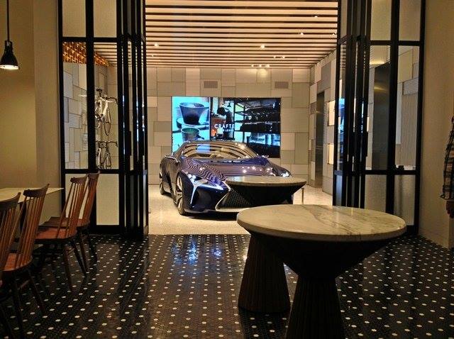 Lexus Cafe in Tokyo, Aoyama