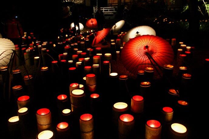 Bamboo Lantern Festival in Oita