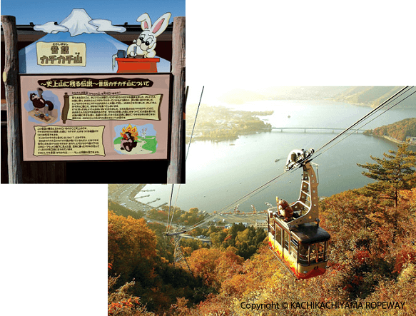 Yamanashi Mt. Kachi Kachi | Raccoon and Rabbit Folklore