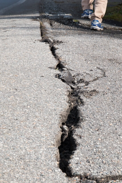 Damage throughout Japan's Southern Region