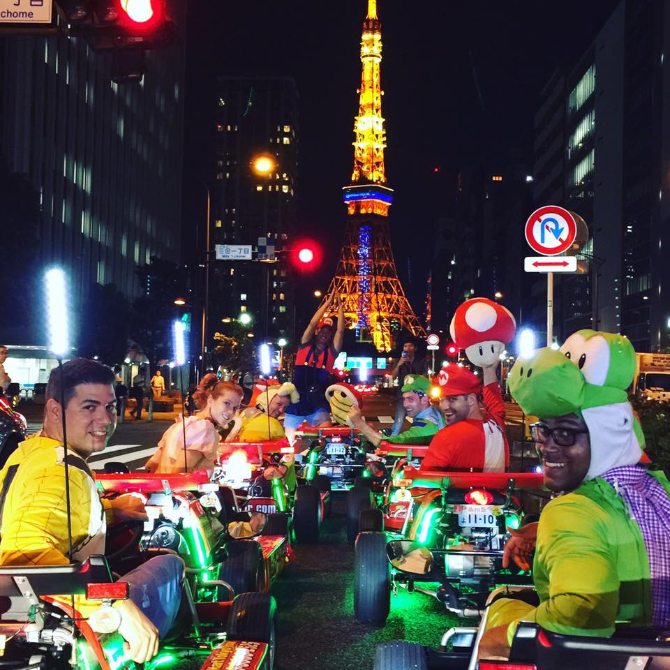 rainbow job japan Kart Real Life Mario