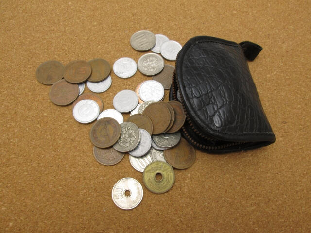 silver coin pouch