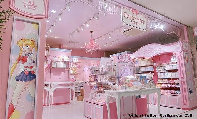 Sailor Moon Store Opened at Laforet Harajuku