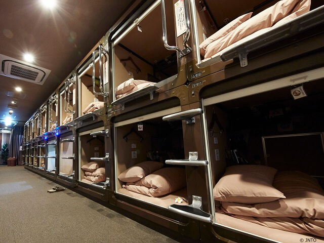 Japanese Capsule Hotel Japan Deluxe Tours