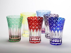 Edo Kiriko Glass