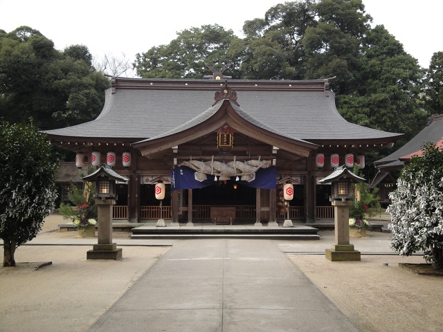 Shrine dedicated to the god Susanoo & Princes Inata