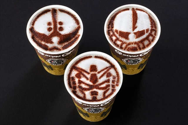 An Otaku Favorite: Gundam Latte Art