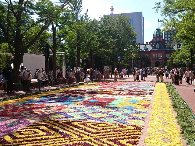 Odori Park<br>Winter Ice & Japanese Flowers Events