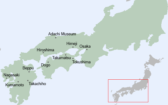 south japan tourism