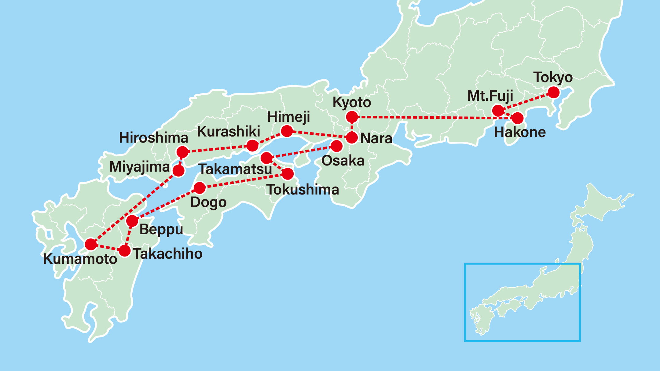 Grand Tour of Japan<br>13 Day Vacation-Considered the best season in Japan, travel cross-country through a year as you visit major cities like Hiroshima, Miyajima, Nagasaki, Beppu, Matsuyama, Osaka, Nara, Kyoto, Hakone, Mt. Fuji, and Tokyo. 