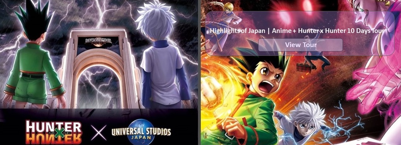 Hunter X Hunter 4-D Show at Universal Studio Japan