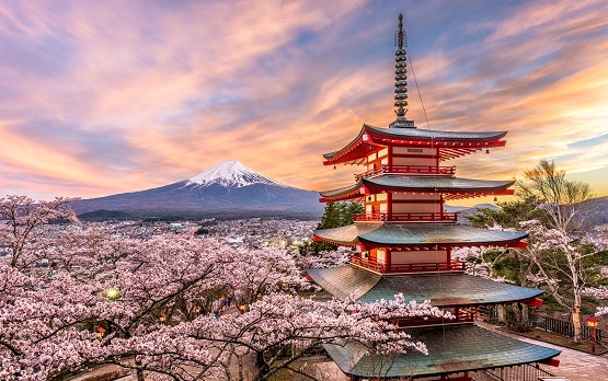 Landscape that symbolizes Japan
