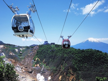 Hakone Ropeway - Mt. Fuji View