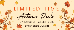 Fall Into Savings | Land-Only-Tour
