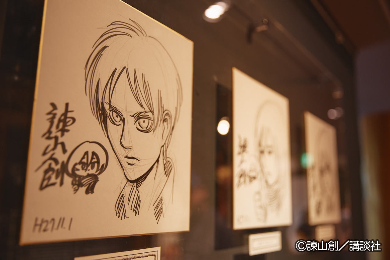 Original Artwork and Early Drafts by Hajime Isayama