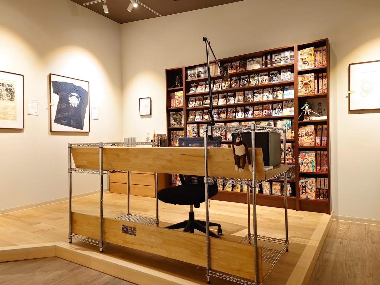 Replica of Hajime Isayama’s Workspace