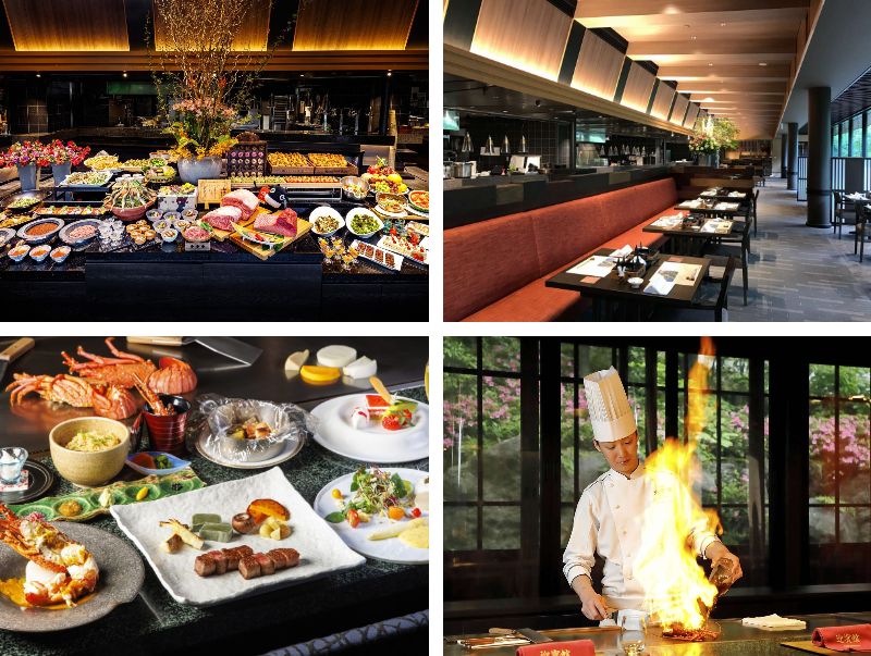 Culinary Excellence: Buffet, Teppanyaki & More