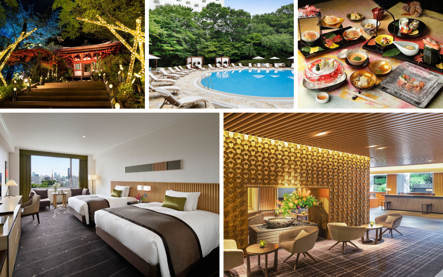 The Prince Sakura Tower Tokyo exterior and garden view